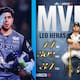 Leo Heras gana el premio “Héctor Espino” al Jugador Más Valioso de la Liga Arco