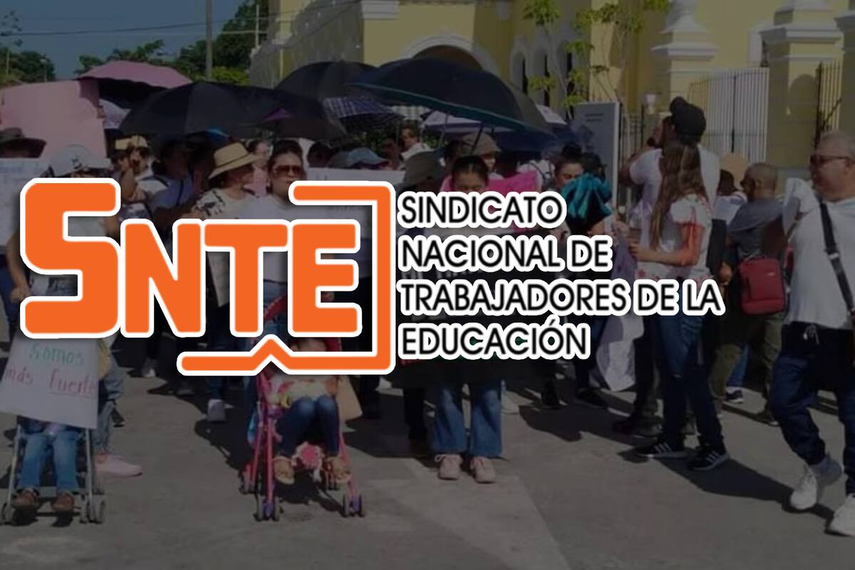 Profesores en Mérida marchan para exigir la retirada de denuncias tras desalojo del SNTE