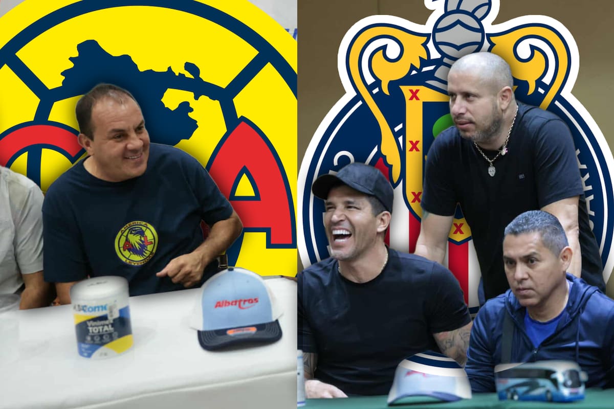 Cuauhtémoc Blanco y Bofo Bautista destacan que existe rivalidad aunque estén retirados