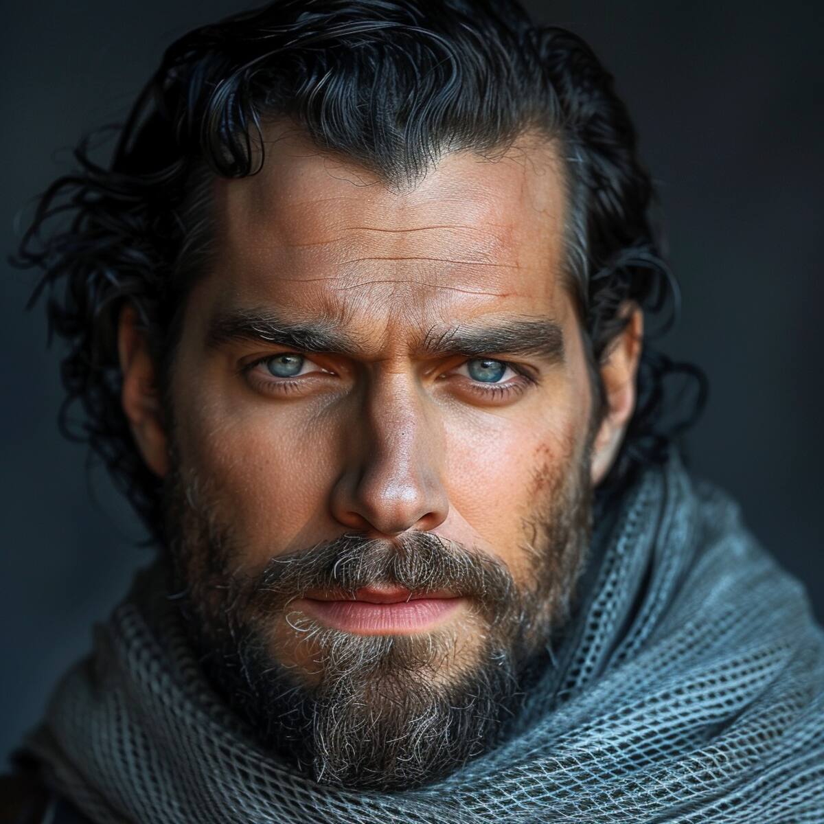 Proyección futurista: Henry Cavill a los 60 años, una mirada a cómo la inteligencia artificial visualiza el envejecimiento del famoso actor.