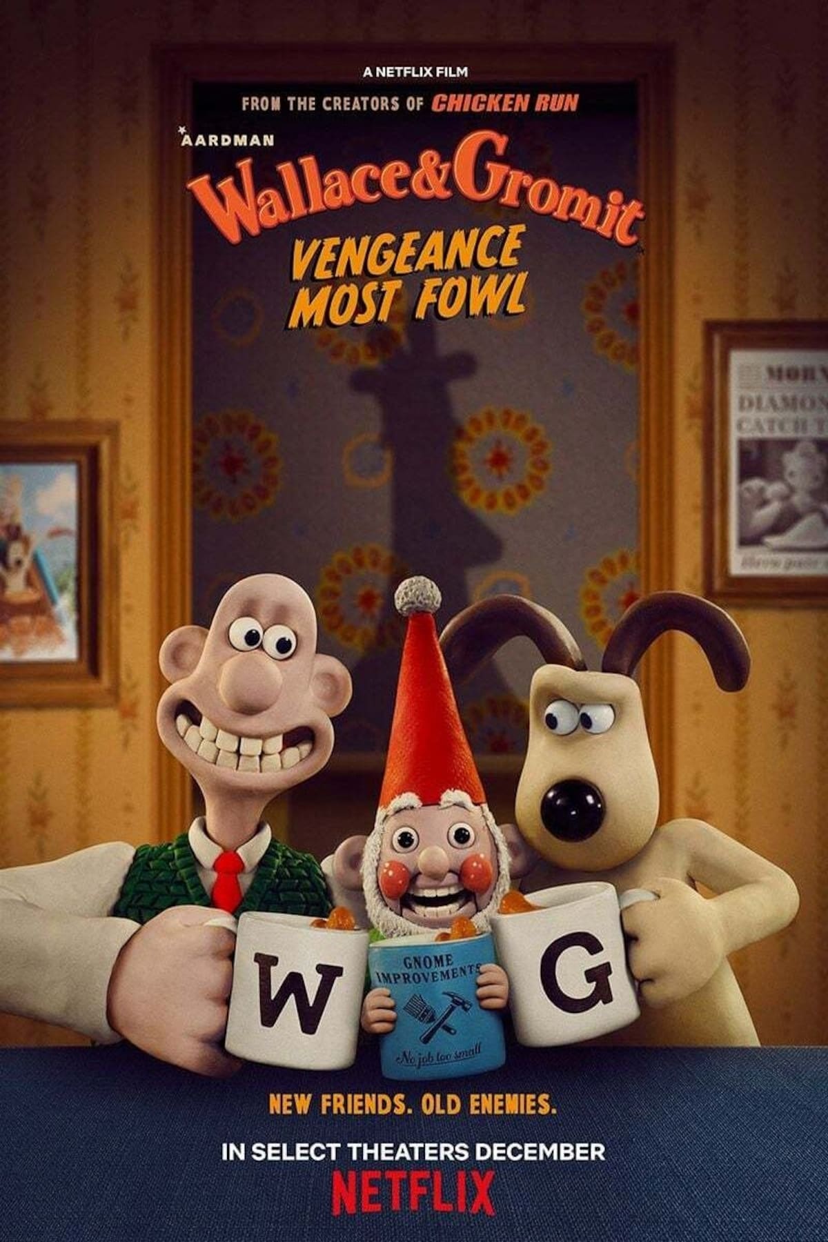 Wallace y Gromit: La Venganza se Sirve con Plumas. Con una nominación a Mejor película de Animación, Wallace y Gromit enfrentan nuevas aventuras en su más reciente filme.