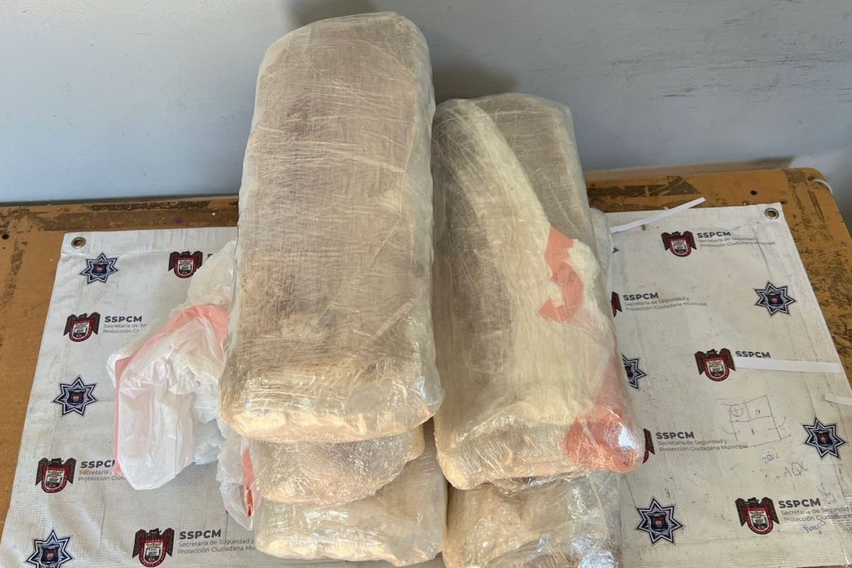 Decomisan más de 20 kilos de ‘crystal’ en caso de ‘mula ciega’