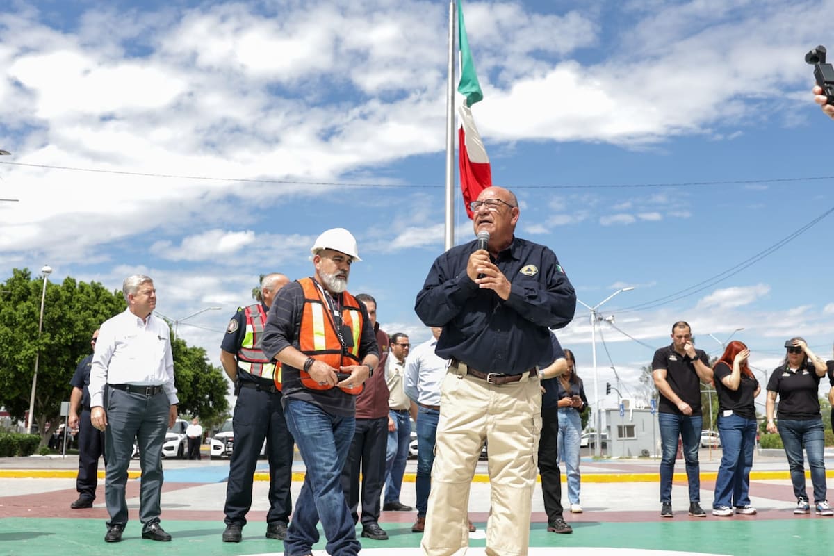 Realizan simulacro en Palacio Municipal a 16 años del sismo del 4 de abril en Mexicali