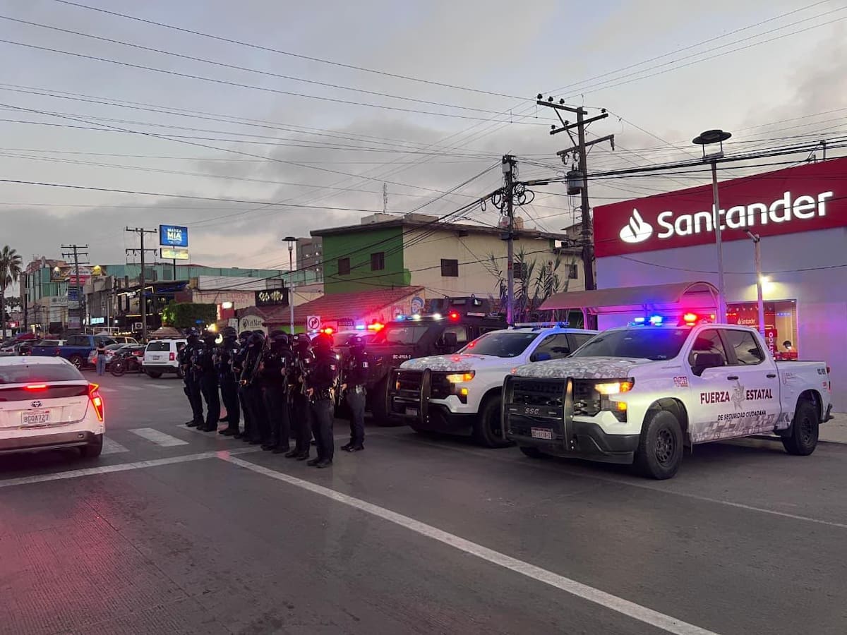 Elementos de seguridad participaron en el operativo desplegado durante el Baja Beach Fest 2026 en Rosarito. Foto: Cortesía.