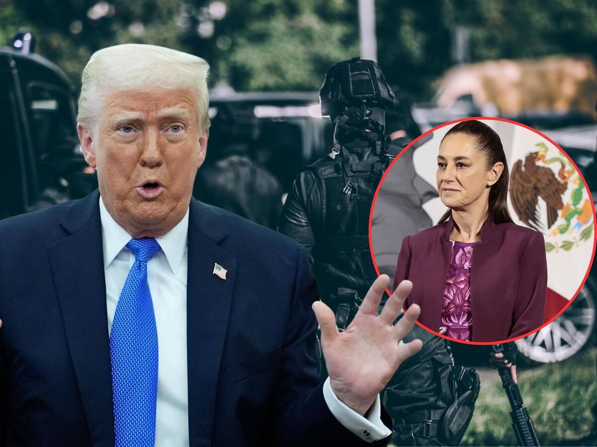 Trump destaca nota del New York Post sobre cárteles mexicanos y asegura que él “siempre tiene la razón”. | Crédito: EFE/Canva