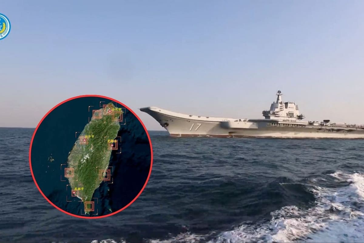 China realiza ejercicios militares frente a Taiwán: Tensiones en aumento