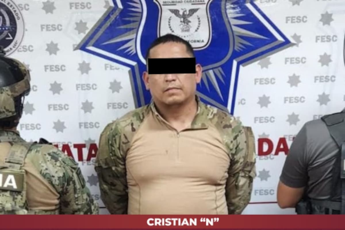 Capturan “El Muerto”, presunto líder de sicarios de “Los Rusos” buscado por homicidio