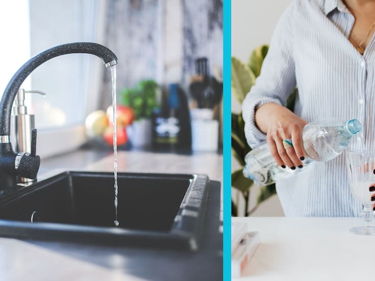 ¿Agua embotellada o del grifo? La duda más común sobre lo que bebemos en casa