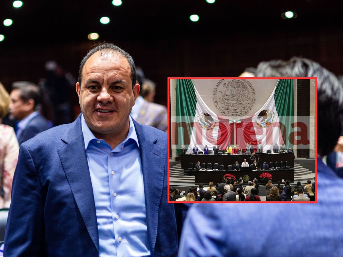 Diputadas de Morena arropan a Cuauhtémoc Blanco previo a votación de desafuero: “No estás solo”. | Crédito: X @cuauhtemocb10/Banco digital GH