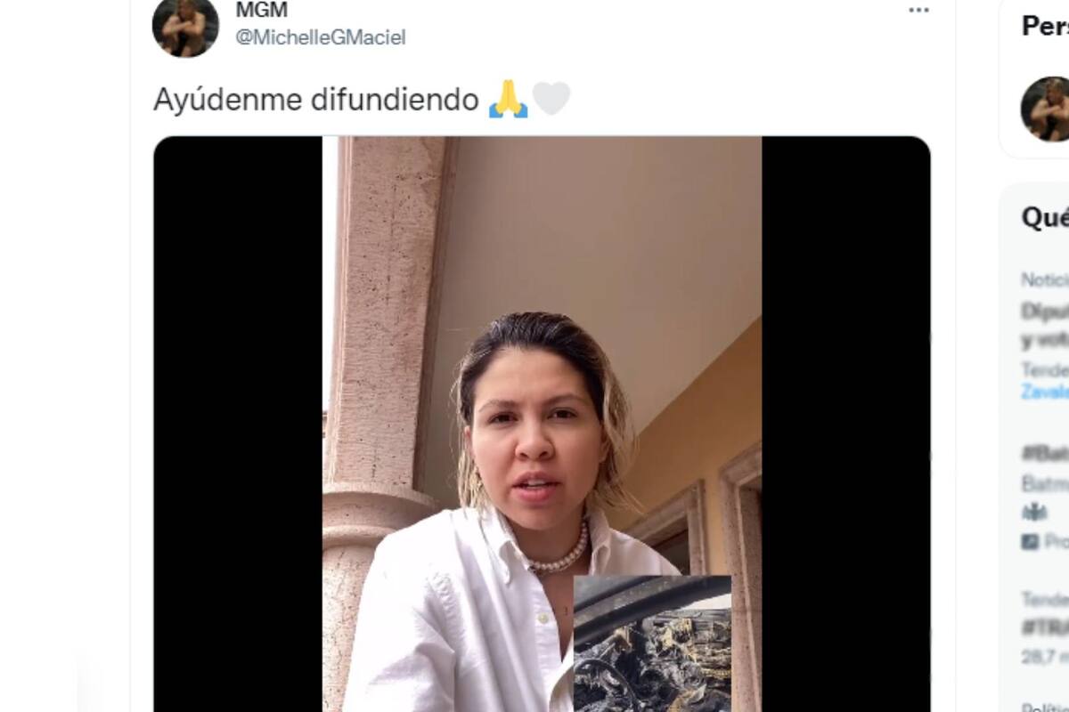 4 intentos de homicidio, cantante Michelle Maciel hace llamado al gobierno y autoridades sobre su caso