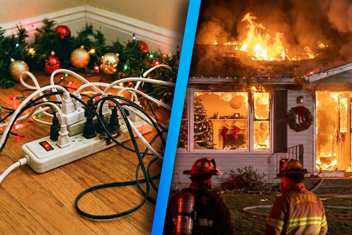 Los incendios en hogares mexicanos incrementan un 300% en diciembre: Consejos básicos para evitar que la Navidad queme tu casa