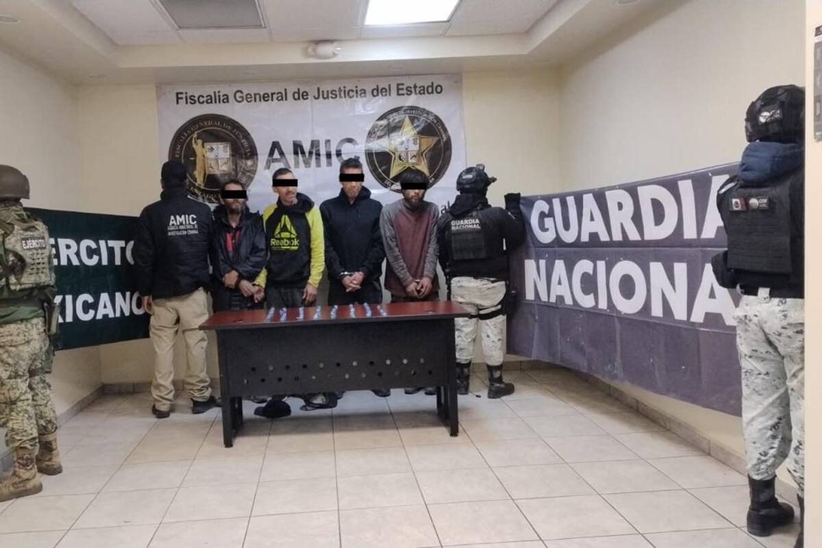 Cateos en SLRC resultan en cinco detenidos y aseguramiento de drogas