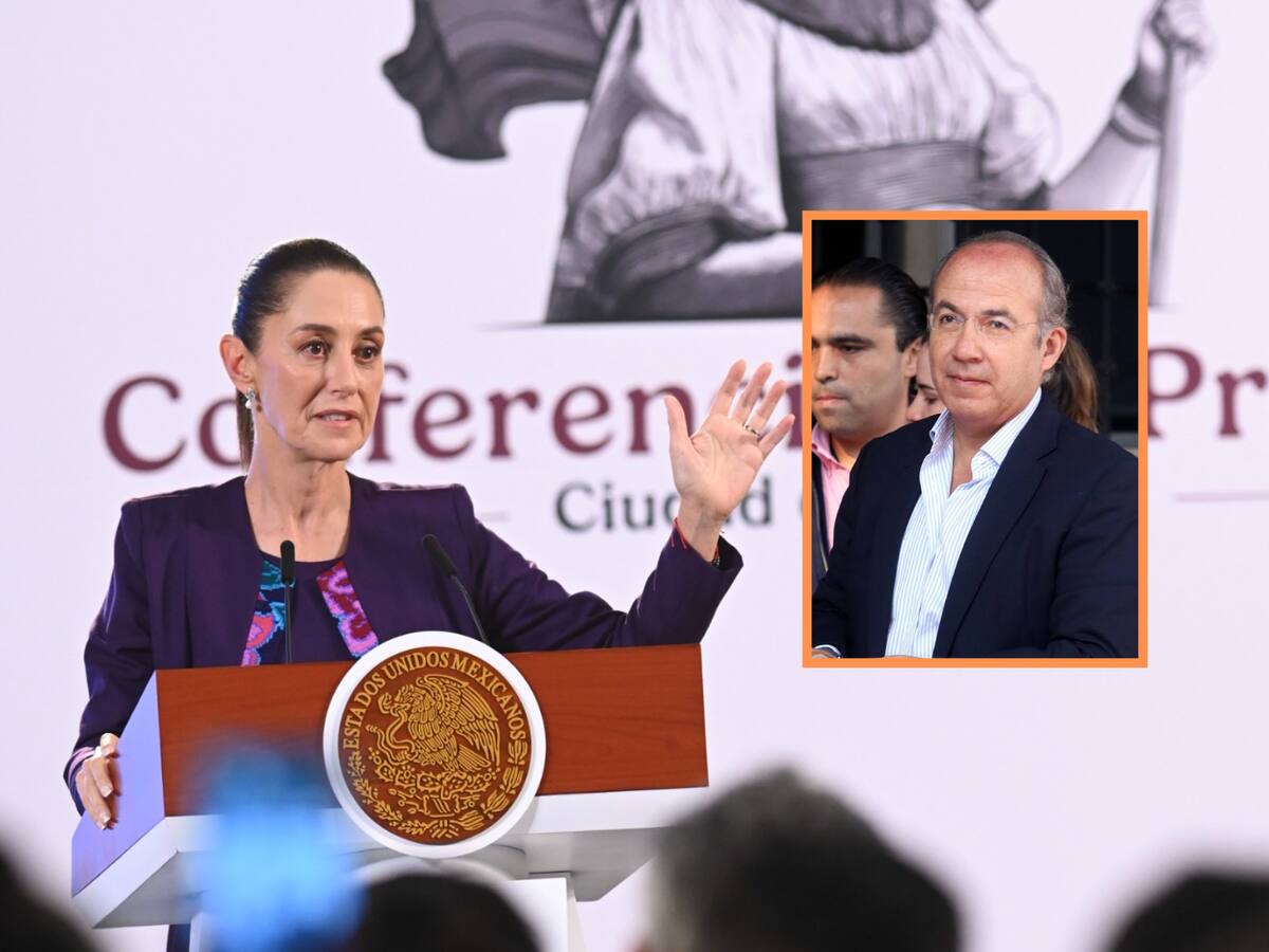 Sheinbaum responsabiliza a Felipe Calderón por incendio en la Guardería ABC. | Crédito: Presidencia/Archivo digital GH