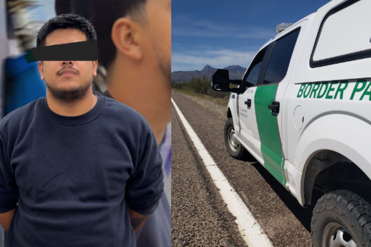 Capturan a presunto traficante de personas guiando a un grupo de inmigrantes mexicanos