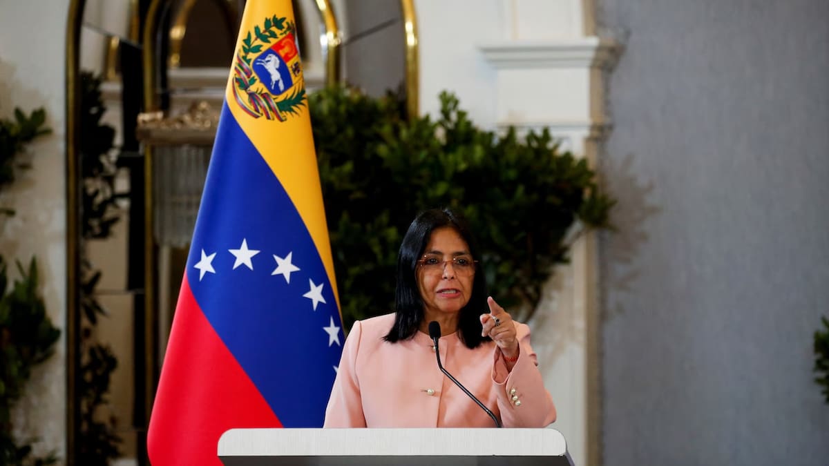 Delcy Rodríguez anunció la destitución de Vladimir Padrino y designó a Gustavo González López como nuevo ministro de Defensa de Venezuela. /Reuters