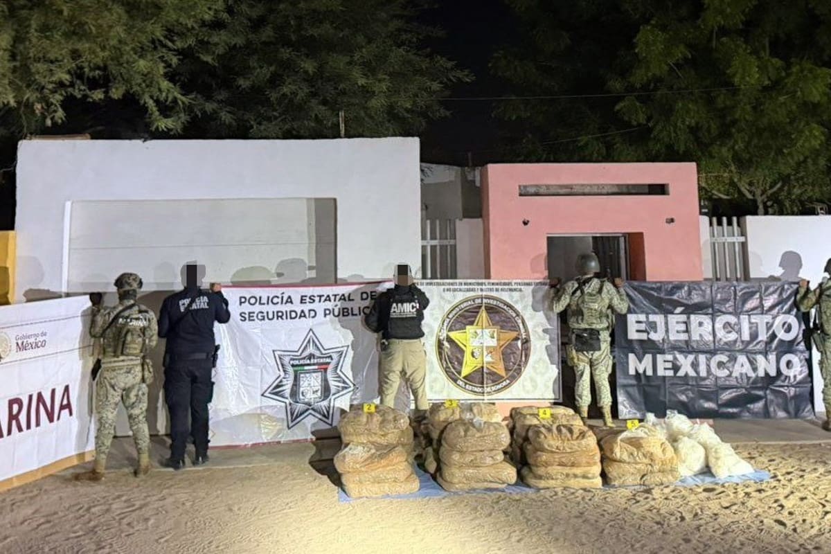 Aseguran cerca de media tonelada de metanfetamina en SLRC