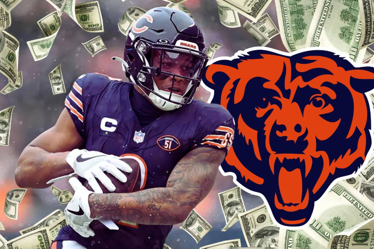 NFL: ¡Oficial! Dj Moore renueva su contrato con los Osos de Chicago por 4 años y $110 millones de dólares