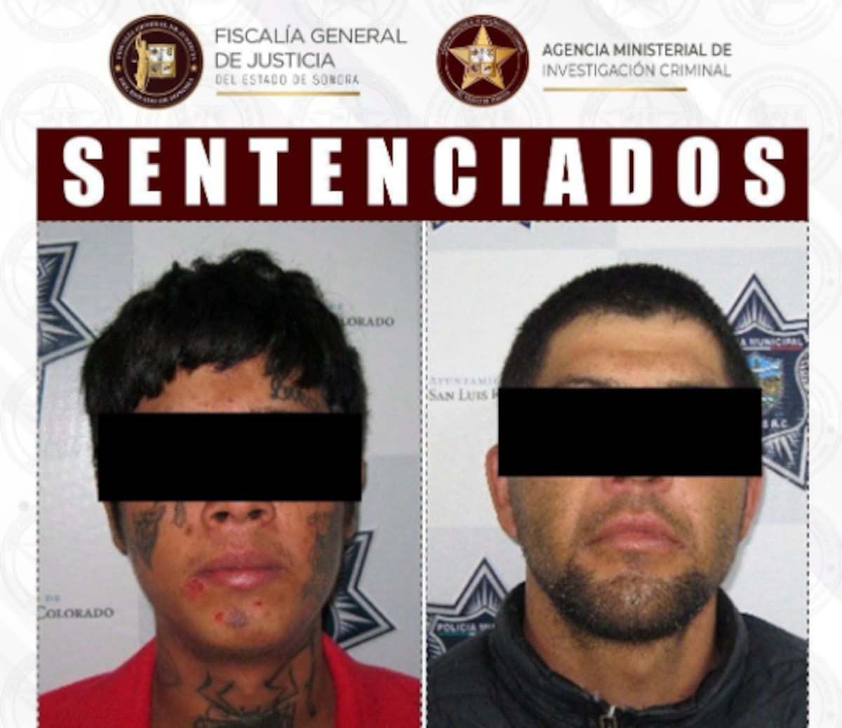 Emmanuel y/o Jesús Emmanuel "N" y Rodolfo "N" fueron sentenciados a 28 años, un mes y 15 días de prisión por el delito de desaparición de personas cometida por particulares.│Foto: Cortesía