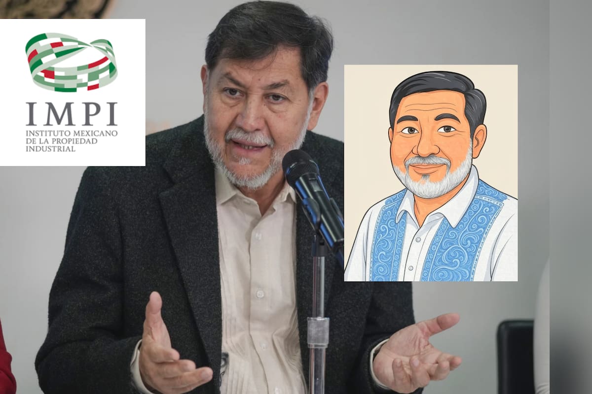¡Noroña casi pierde su marca! Intentaron “madrugarlo” y registrar “Noroña es Pueblo” ante el IMPI