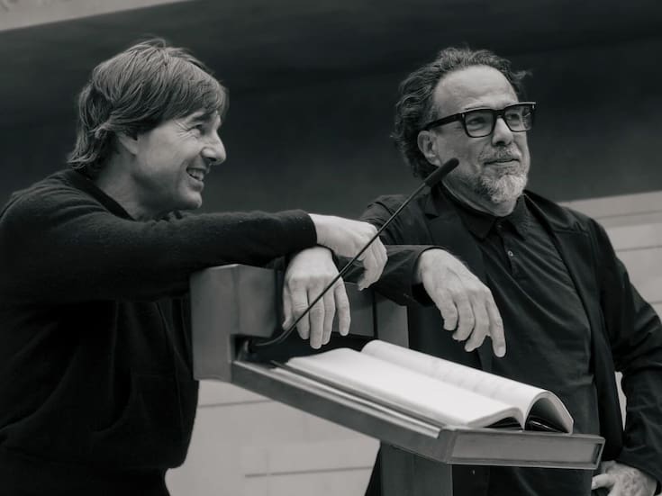 Tom Cruise comparte primer vistazo de su película con Alejandro G. Iñárritu tras recibir su Oscar honorífico