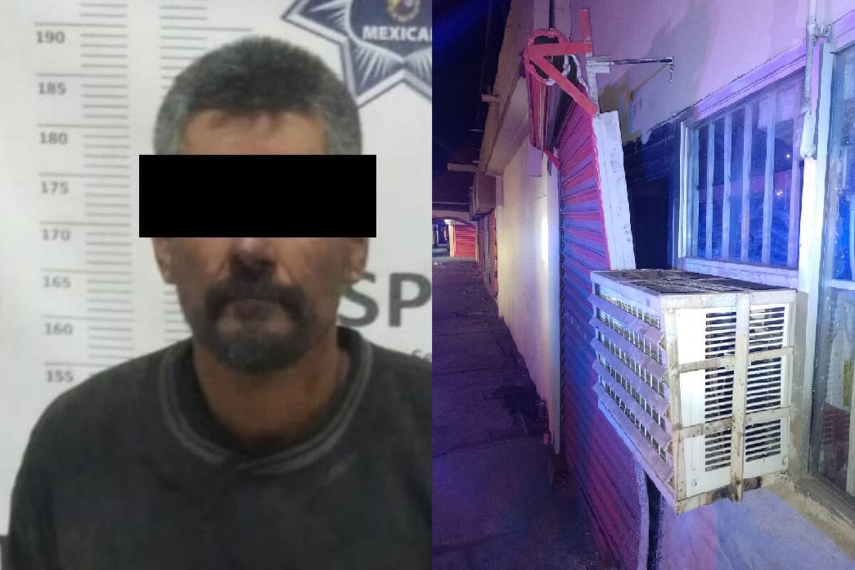 Hombre causa daños a restaurante en la Primera Sección