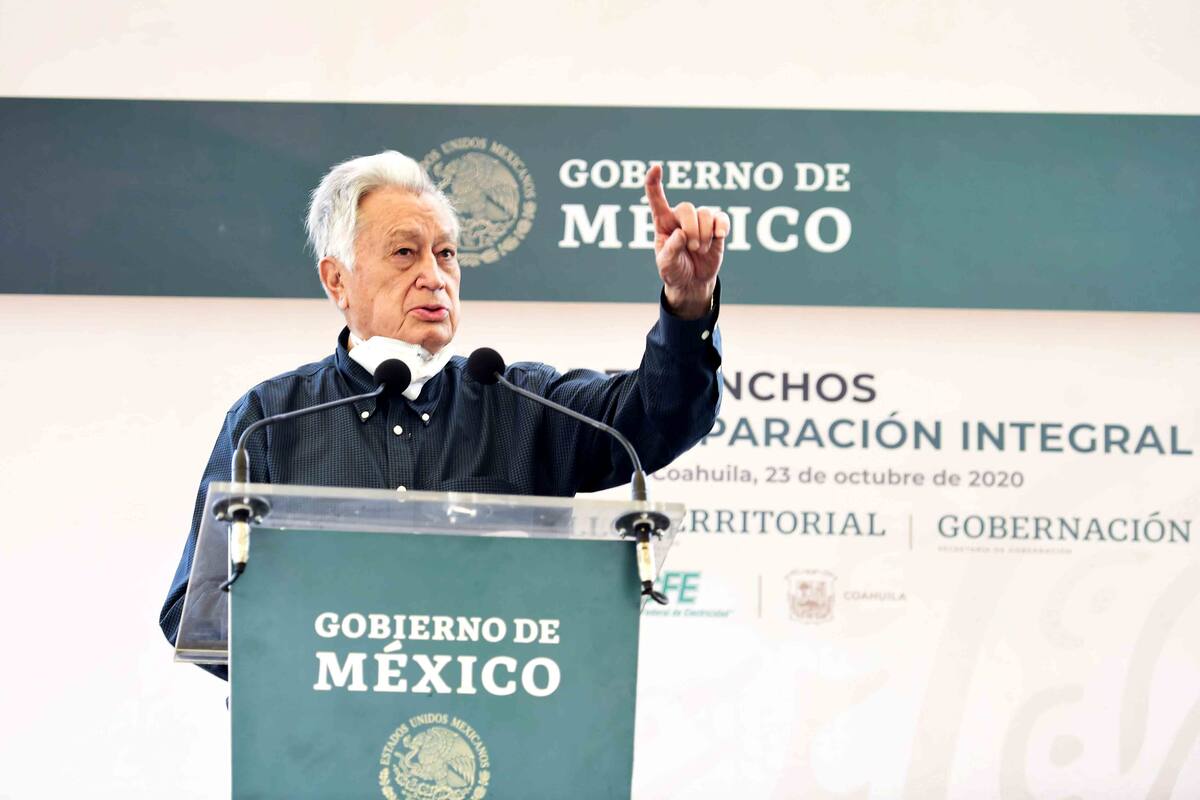 Manuel Bartlett: "Opositores de reforma eléctrica de AMLO no traen nada, son malísimos"