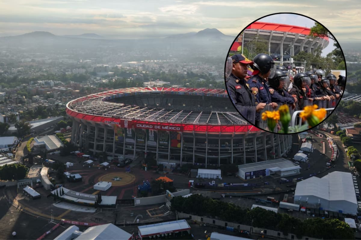CDMX desplegará más de 11 mil policías para el partido Colombia vs Uzbekistán del Mundial 2026; estos objetos estarán prohibidos