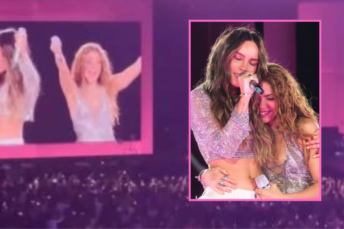 Shakira sorprende al público al cantar “Día de Enero” junto a Belinda en el Estadio GNP: “Qué lujo”