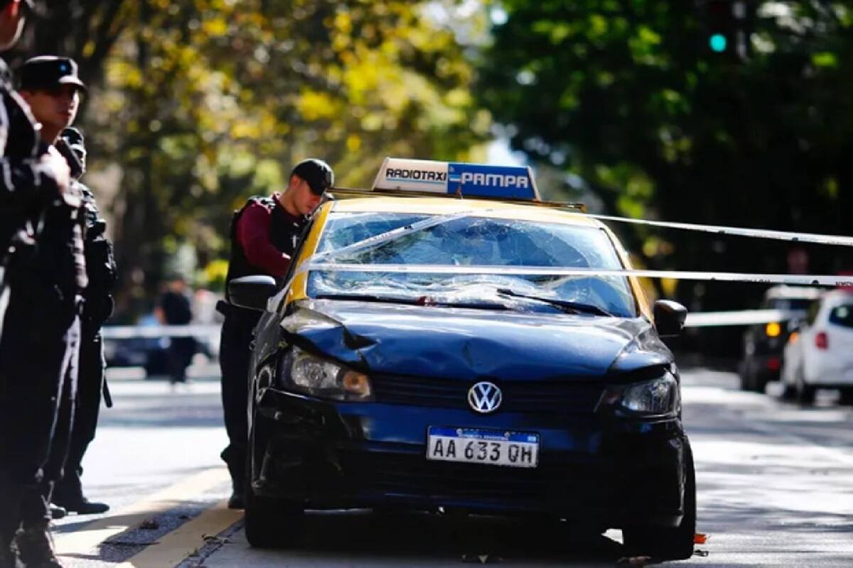 Buenos Aires: Taxista sufre accidente cerebrovascular, pierde el control y arrolla a 5 personas
