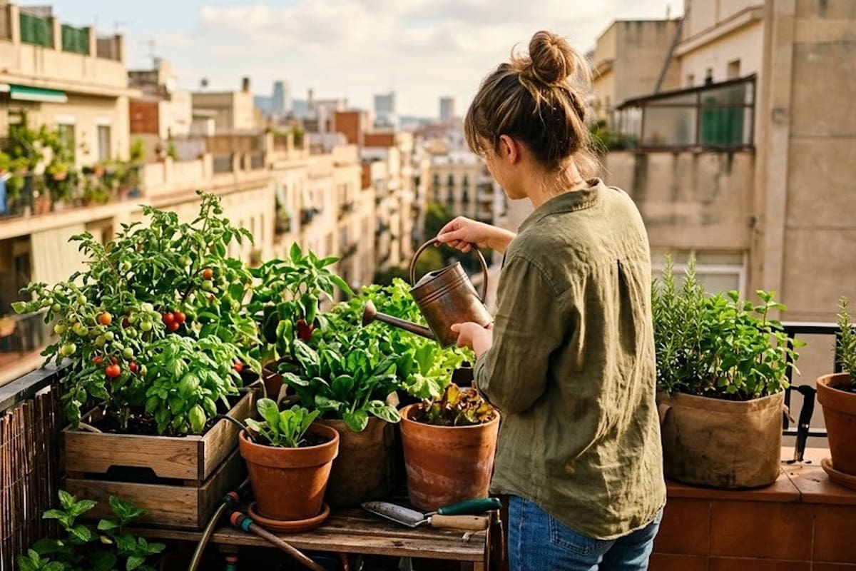 ¿Qué frutas y verduras se pueden cultivar en casa? Estas son las mejores para espacios pequeños