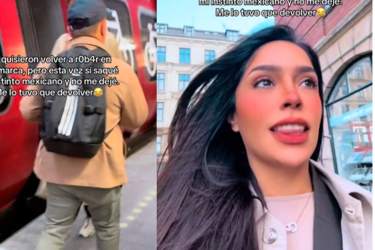 “No intenten con mexicanas”: Mujer denuncia que le intentaron robar el celular en Dinamarca y se hace viral en TikTok