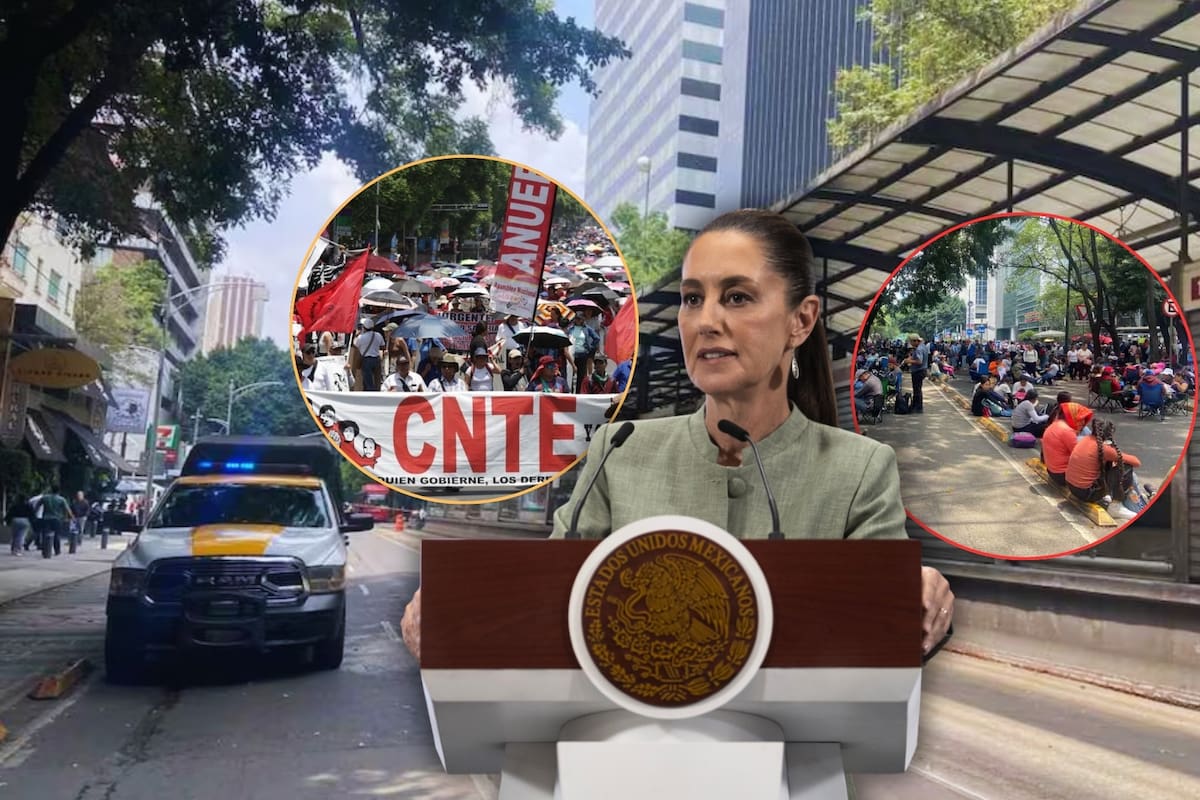 Bloqueos de la CNTE no solo están afectando a estudiantes de México, sino que miles de ciudadanos de la CDMX empiezan a tener problemas para llegar a sus trabajos