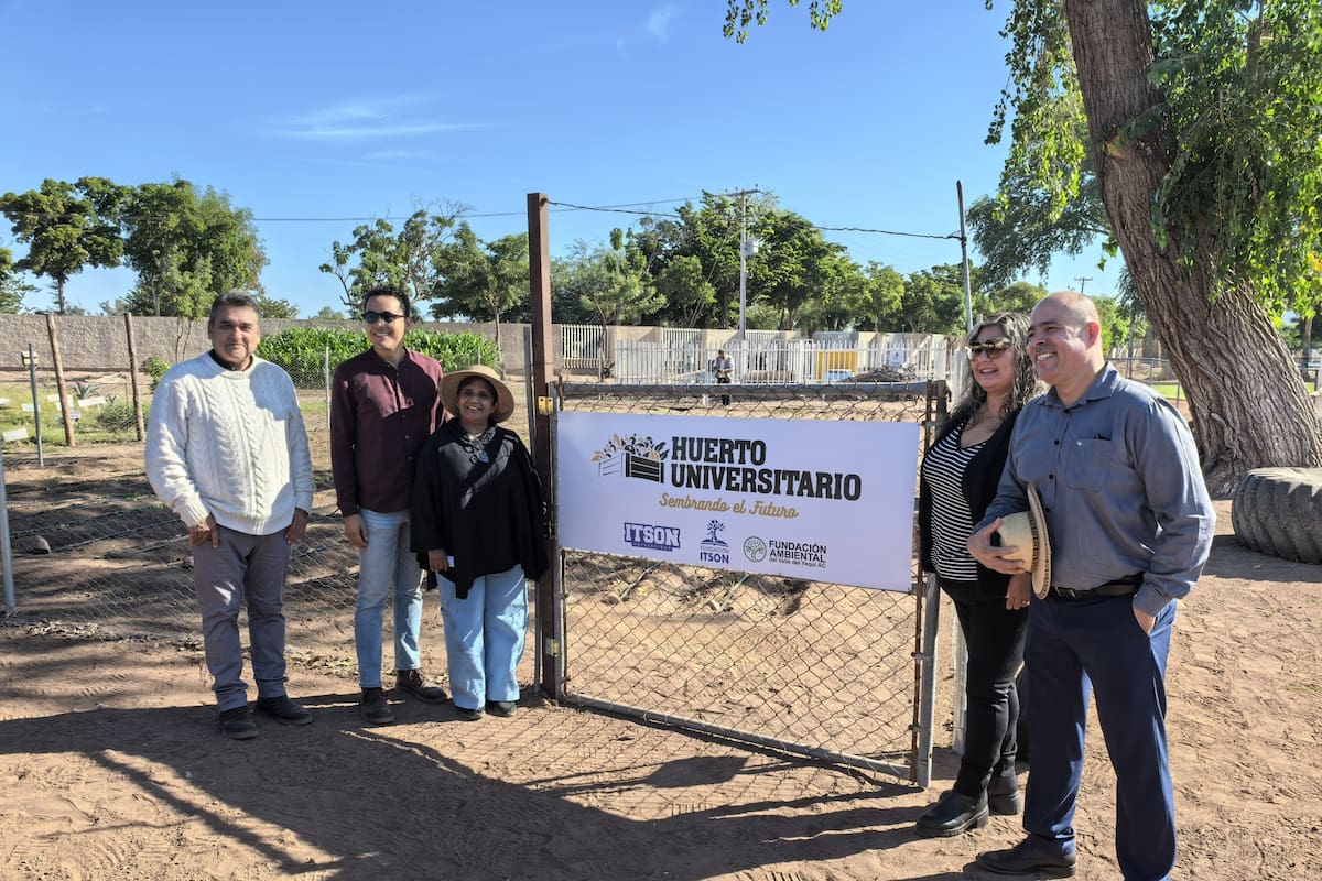 Itson impulsa huerto universitario para brindar apoyo alimentario a estudiantes