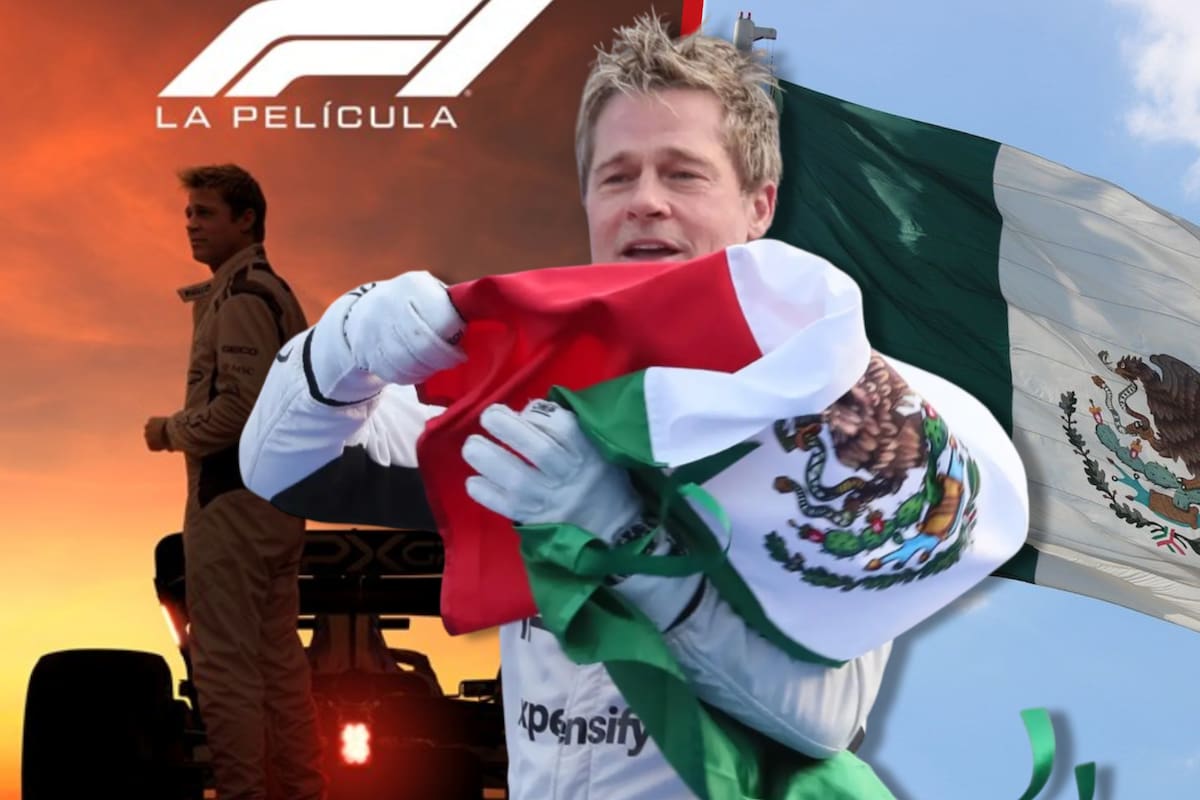 Brad Pitt brilla en México tras promocionar su próxima película ‘F1’