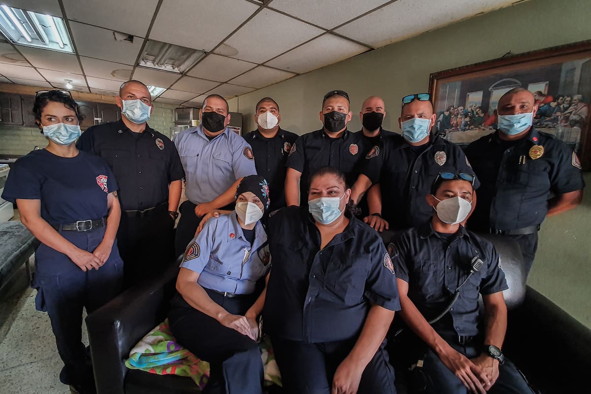 Hermandad de bomberos da lucha contra el cáncer