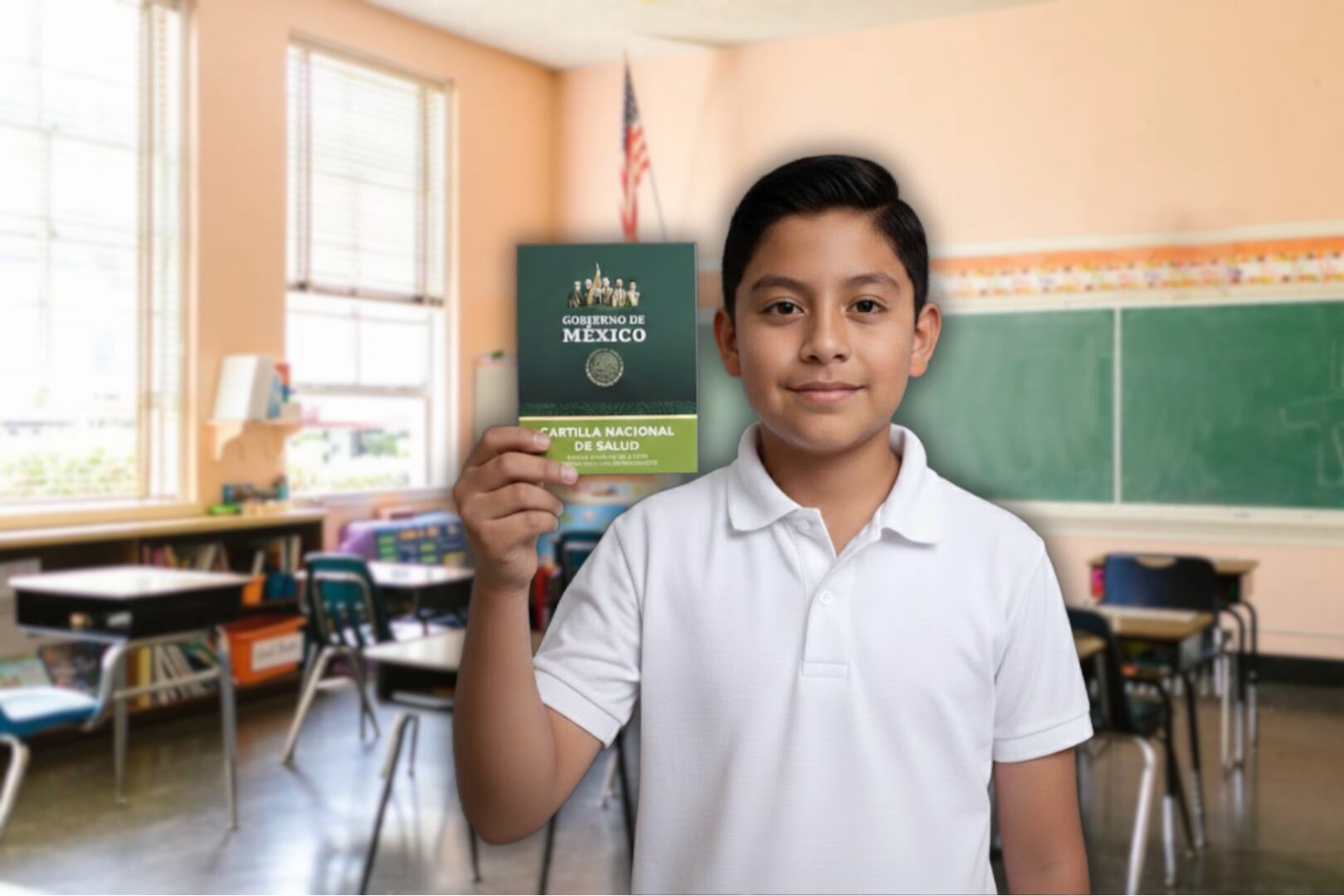 Cartilla de vacunación será requisito en algunos estados para reinscripción escolar. Foto: Especial (Pexels/Gemini)