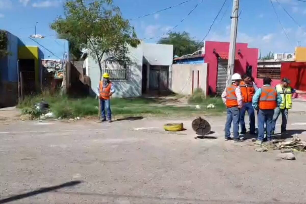 Continúa operativo de búsqueda de hombre que cayó en socavón