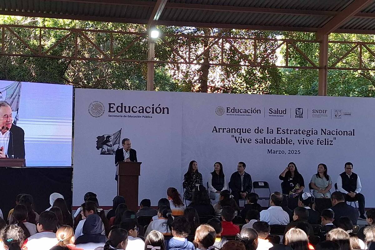 Arranca programa “Vive saludable, vive feliz” en Sonora