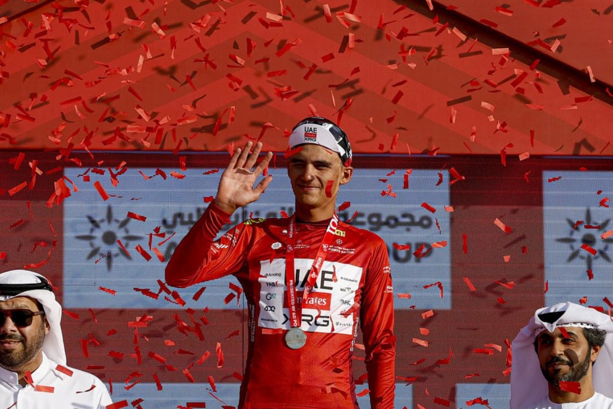 Isaac Del Toro se coloca como el segundo mejor ciclista en el ranking mundial