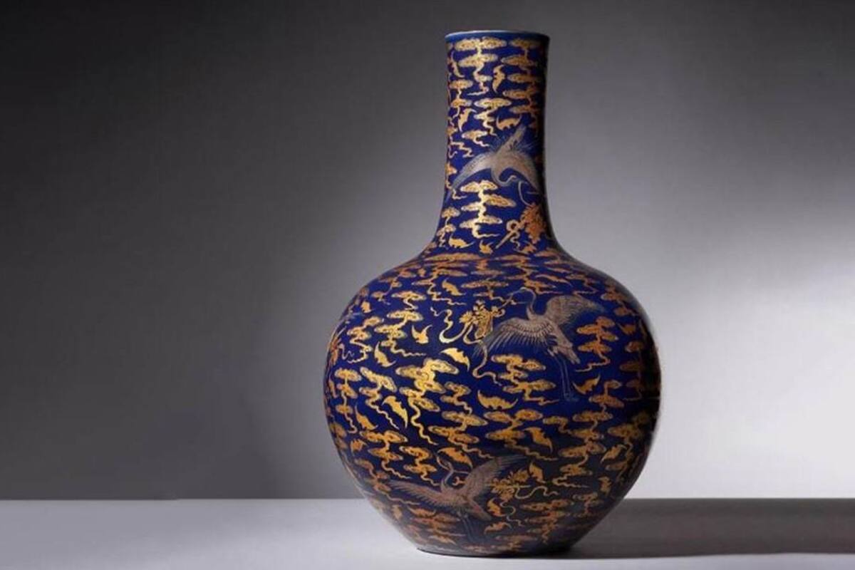 Jarrón chino de la dinastía Qing, estaba guardada en la cocina de una familia en Reino Unido