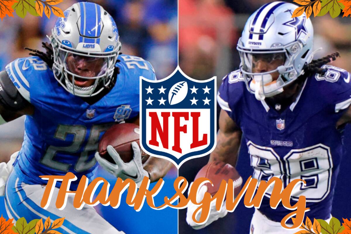 NFL: ¿Cuáles son los equipos que jugarán en el Día de Acción de Gracias en el calendario 2024 de la NFL?