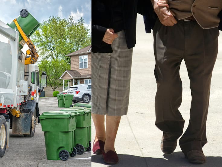 Abuelita de 89 años muere arrollada por camión de basura
