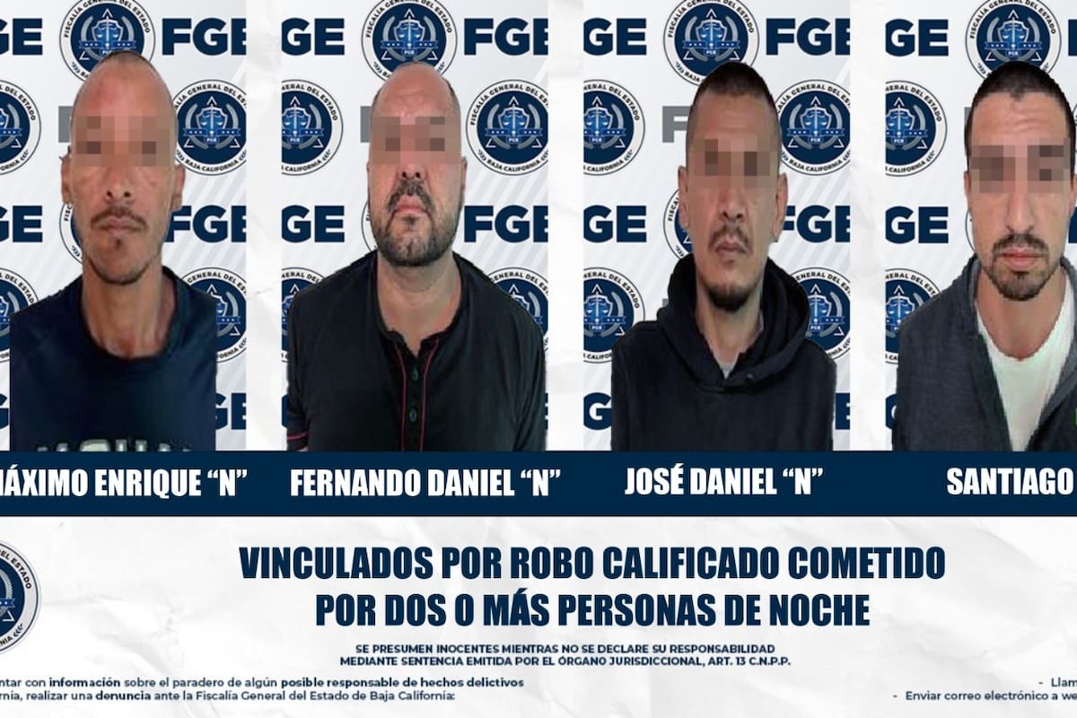 Procesan a cuatro hombres por robo de equipo de refrigeración