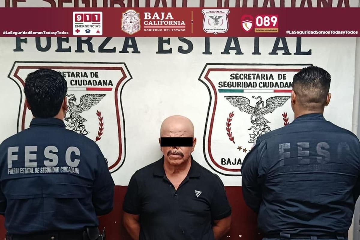 Cae sujeto por violencia familiar en Condesa