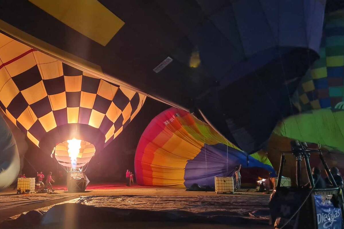 Una tarde espectacular en Hermosillo: 20 globos y el ritmo de Tropicalísimo Apache en el Festival del Globo