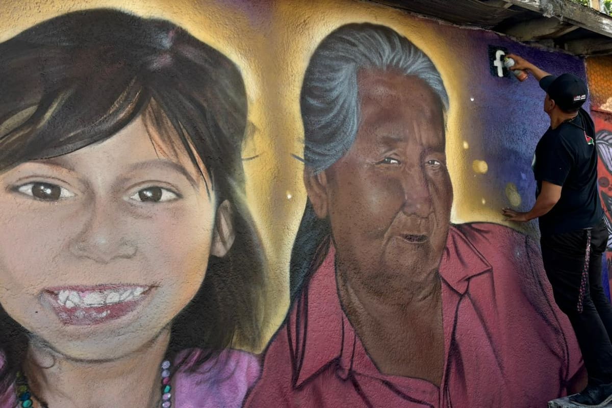 Inauguran mural en memoria de víctimas de atropellamiento