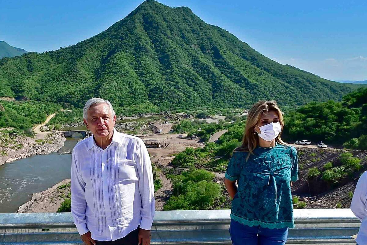 Gobernadora de Sonora le pidió ponerse el cubrebocas, revela AMLO