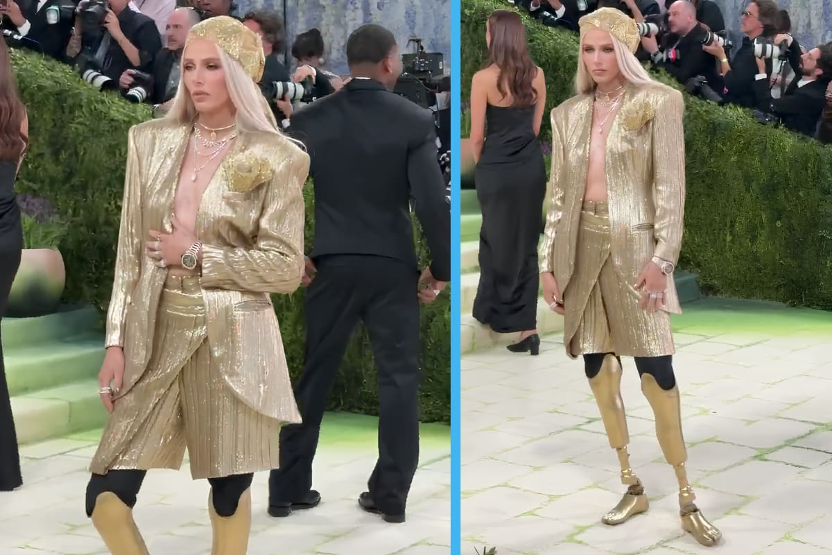De perder las piernas por un tampón a brillar en la Met Gala: la impactante historia de Lauren Wasser