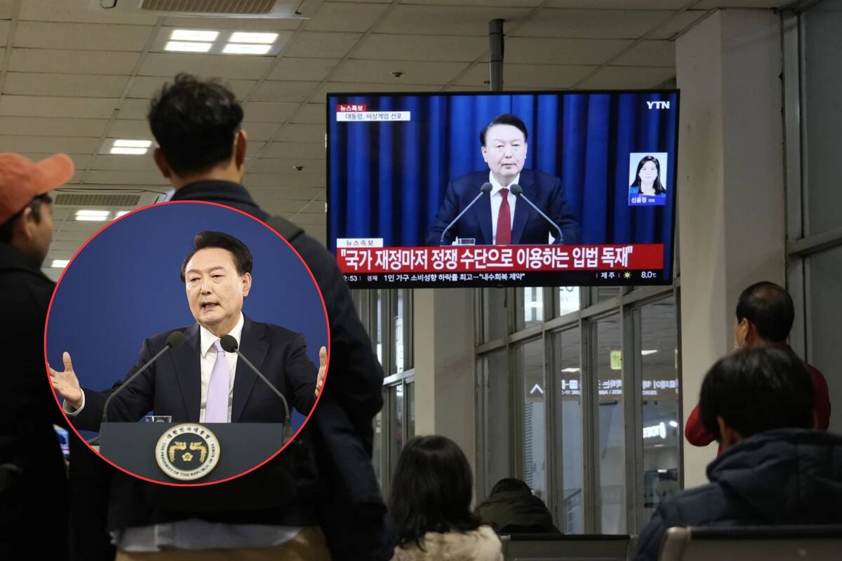 Corea del Sur declara ley marcial de emergencia; acusa a la oposición de simpatizar con Corea del Norte y paralizar al gobierno con actividades “antipatrióticas”