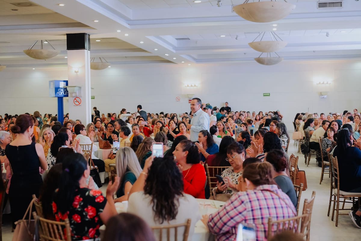 Más de 2 mil mujeres participaron en los encuentros organizados por el Gobierno municipal para reconocer su participación y trabajo en Hermosillo. FOTO: ESPECIAL
